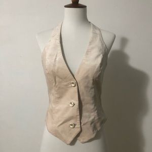 BEBE Collection Beige Vest